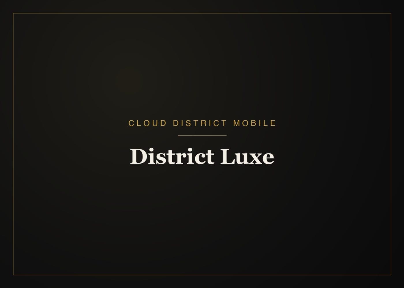 District Luxe mobile hookah lounge setup